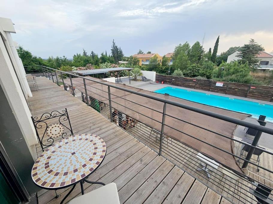 Apartament 104 Douce Provence Au Calme Face A La Piscine Éguilles Zewnętrze zdjęcie